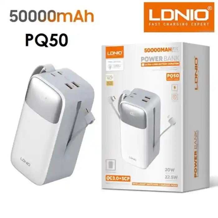 LDNIO PQ50 50000mAh Power Bank